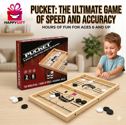 Pucket: The Ultimate High-Speed Action Game for Families!