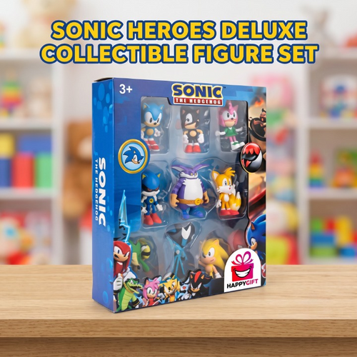 Sonic Heroes Deluxe Collectible Figure Set – The Ultimate Fan Adventure!