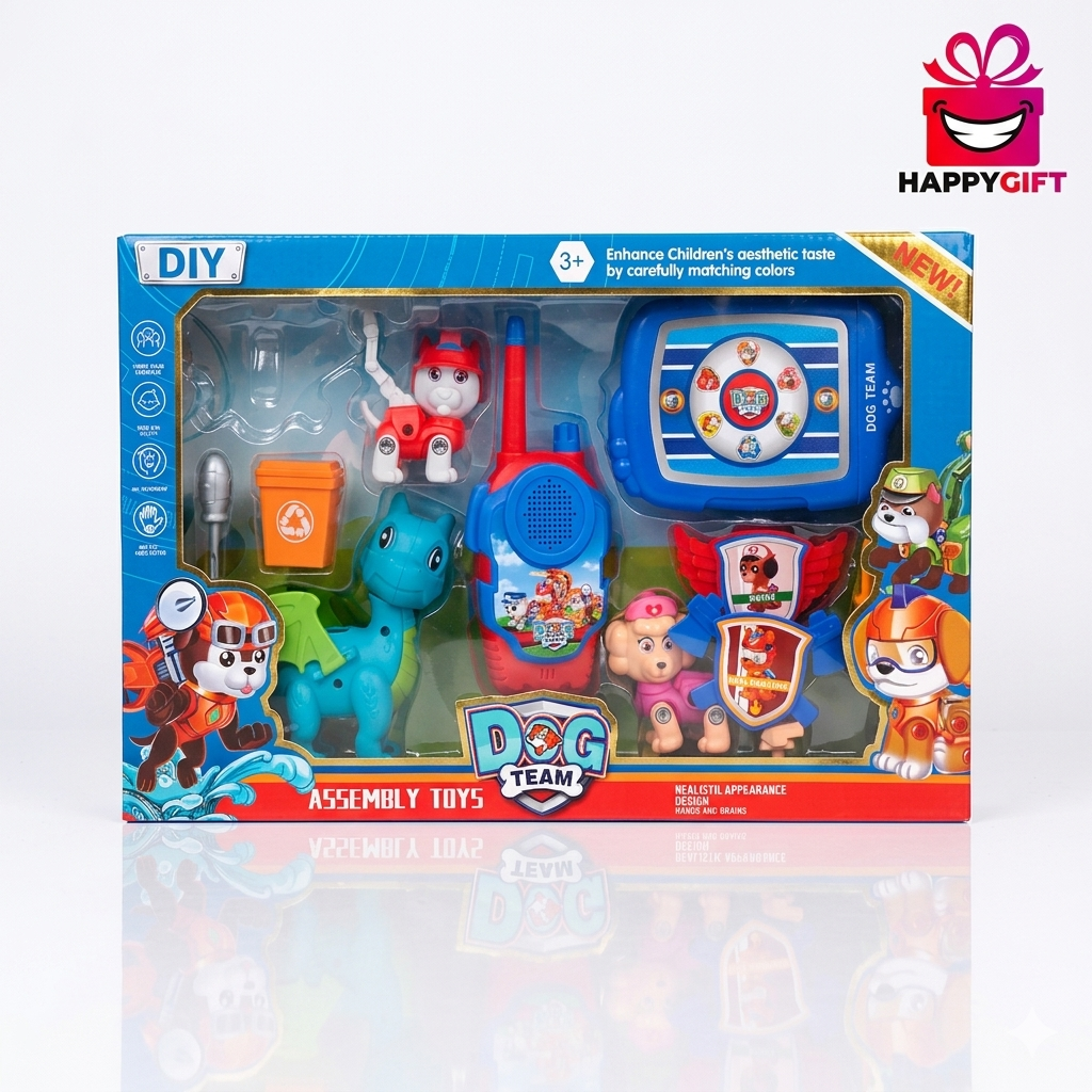Dog Team DIY Assembly Toy Set