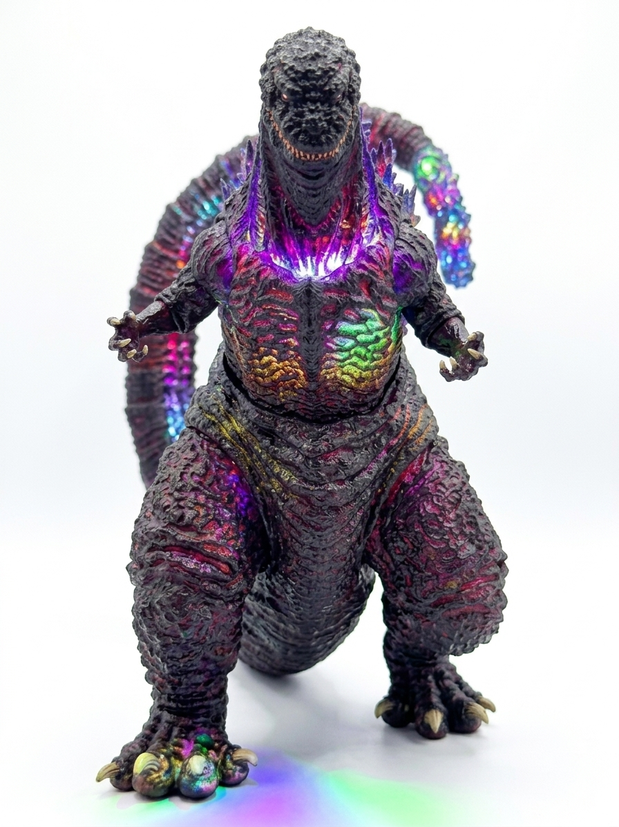 Awakened Shin Godzilla Action Figure – Atomic Purple Edition (12" Collector’s Model)