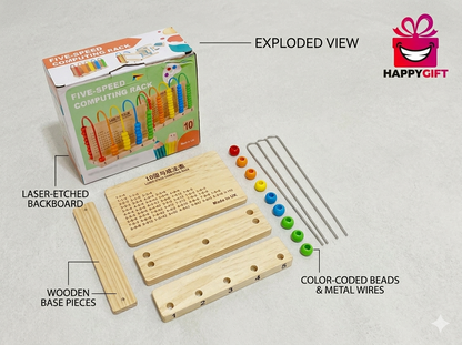 Educational Wooden Computing Rack