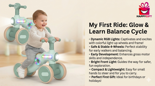 ide into the Rainbow: The Glow & Learn Balance Cycle