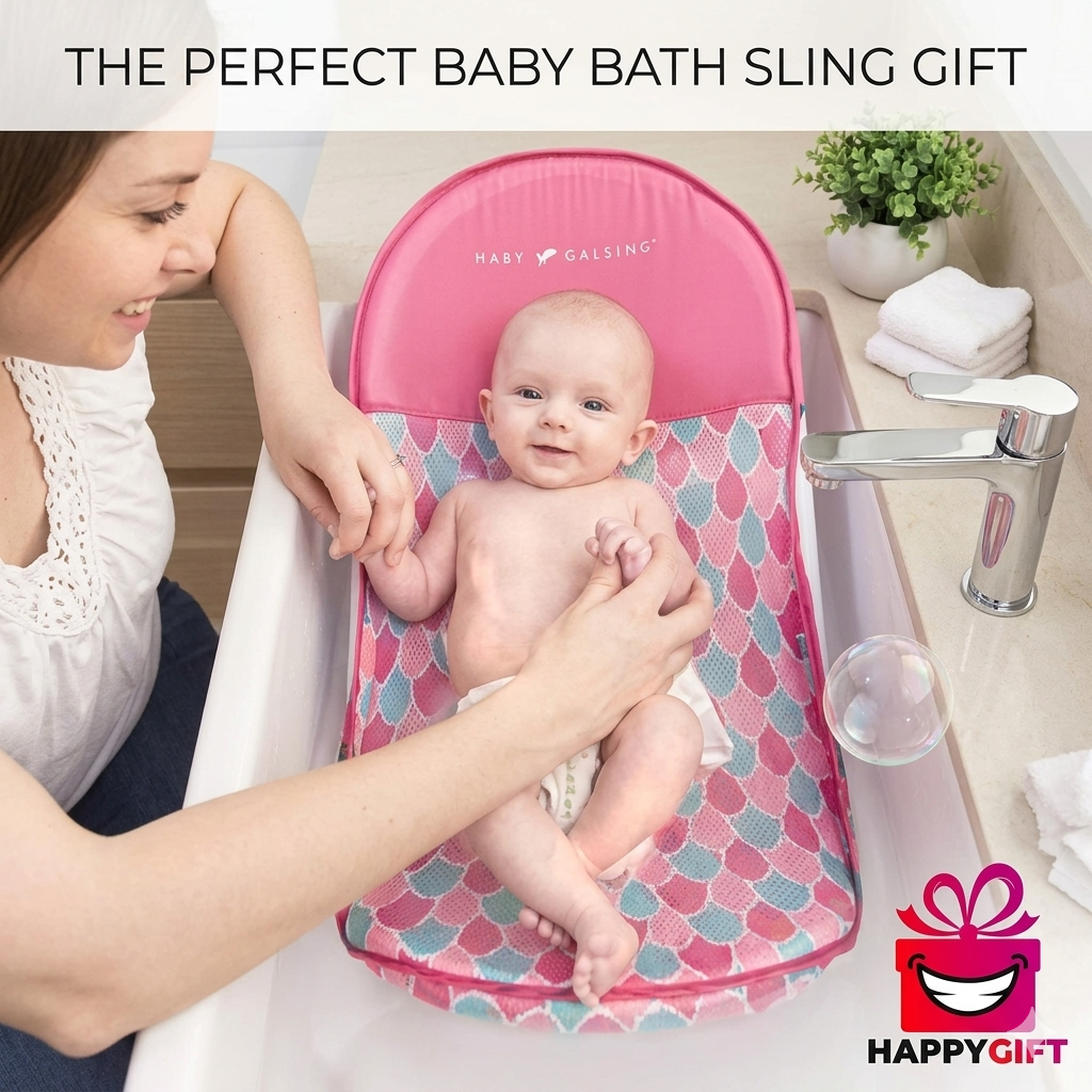 Soft and Happy: The Perfect Support for Baby’s Bath Time