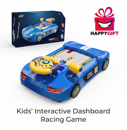 Adventure Racing - Ultimate Mini Race Simulator Toy Set with Box & Steering Wheel