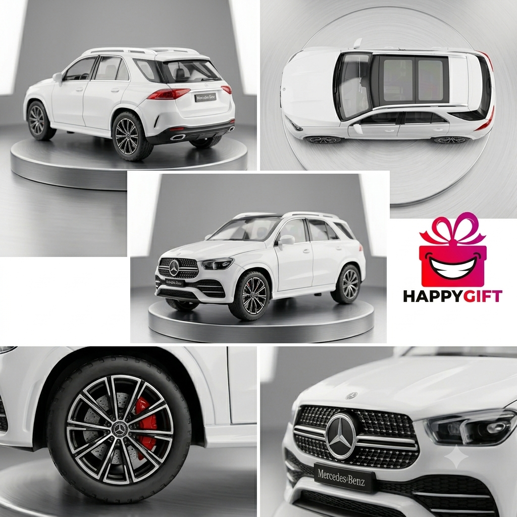 1/24 Die-Cast Mercedes-Benz SUV – Collectors Series, Multi-Color Options