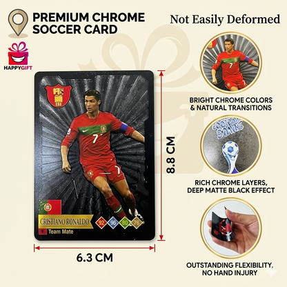 Cristiano Ronaldo Portugal Mosaic Trading Card – Premium Collectible