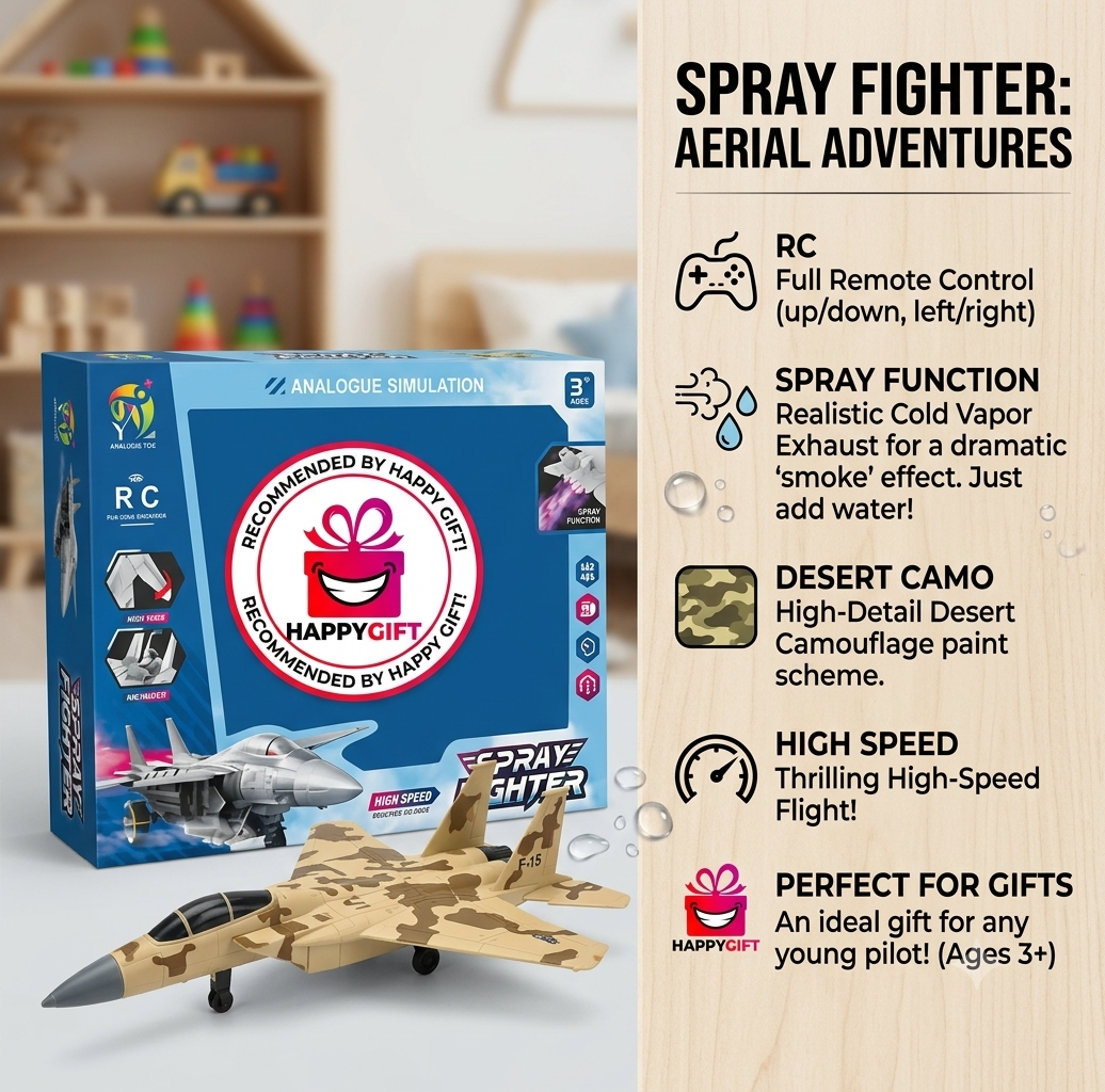 Take to the Skies: The High-Speed Spray Fighter Jet!