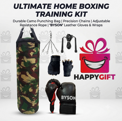 Premium Kids' Boxing Training Set – Complete 4-Piece Gear