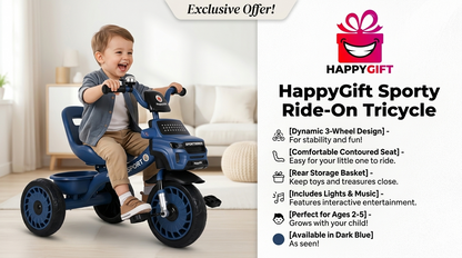 Sporty Tricycle – Where Fun Meets Adventure!