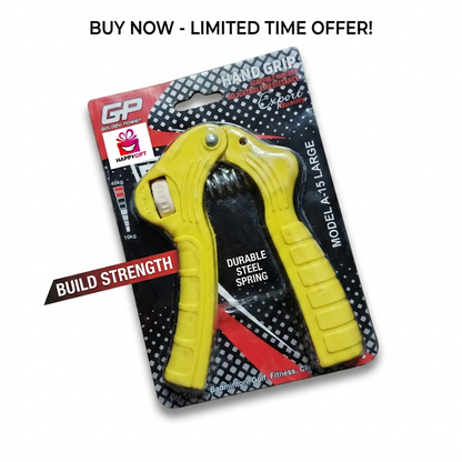 Adjustable Hand Gripper (10kg–40kg) – Premium Forearm & Wrist Strength Trainer