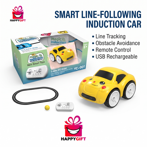Magic Induction Line-Following & RC Car - Smart Car Toy Set (YC-001)