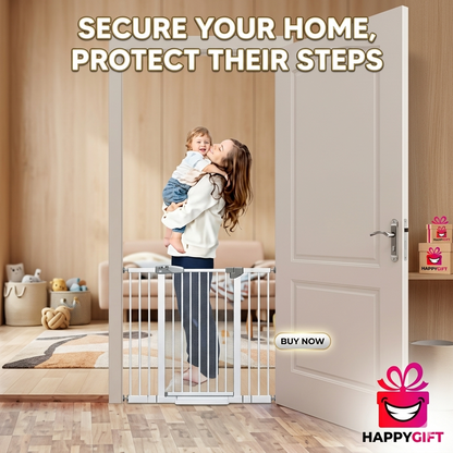 Popofish Pressure Fit Safety Gate – The Ultimate Safe & Secure Solution for Your Home
