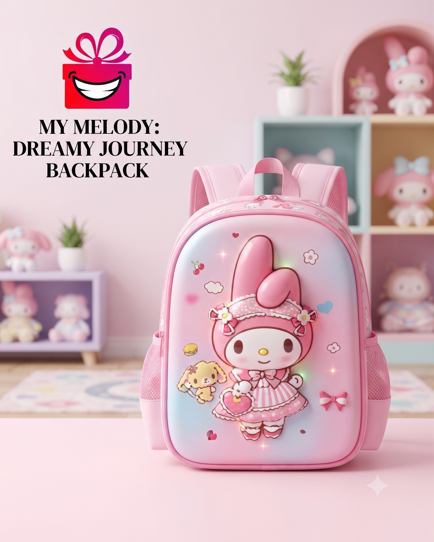 Dreamy Pink My Melody Backpack