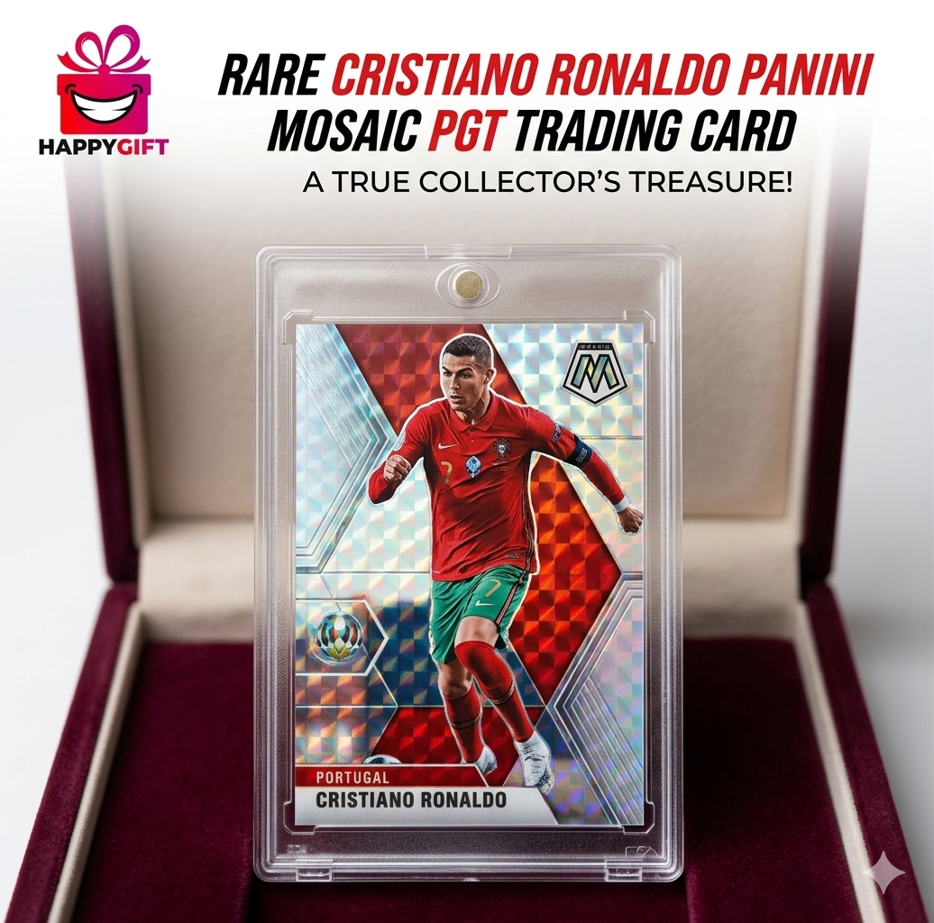Cristiano Ronaldo Portugal Mosaic Trading Card – Premium Collectible