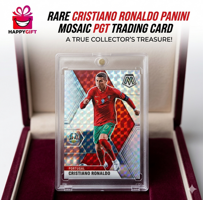 Cristiano Ronaldo Portugal Mosaic Trading Card – Premium Collectible