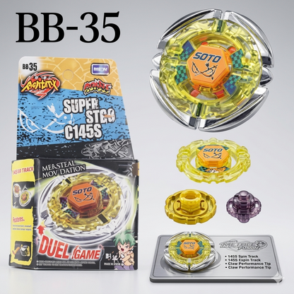 Super Steel Battling Top – High-Performance Metal Fusion Evolution Gyro Toy with Spin Track & Performance Tip for Kids