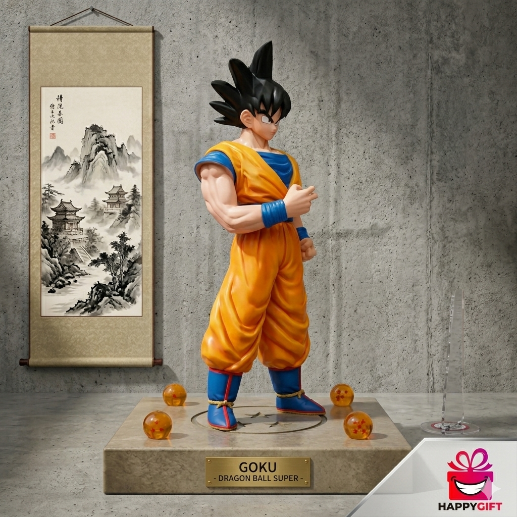 Dragon Ball Z Goku 12-inch Action Figure – Classic Orange Gi Collectible Model
