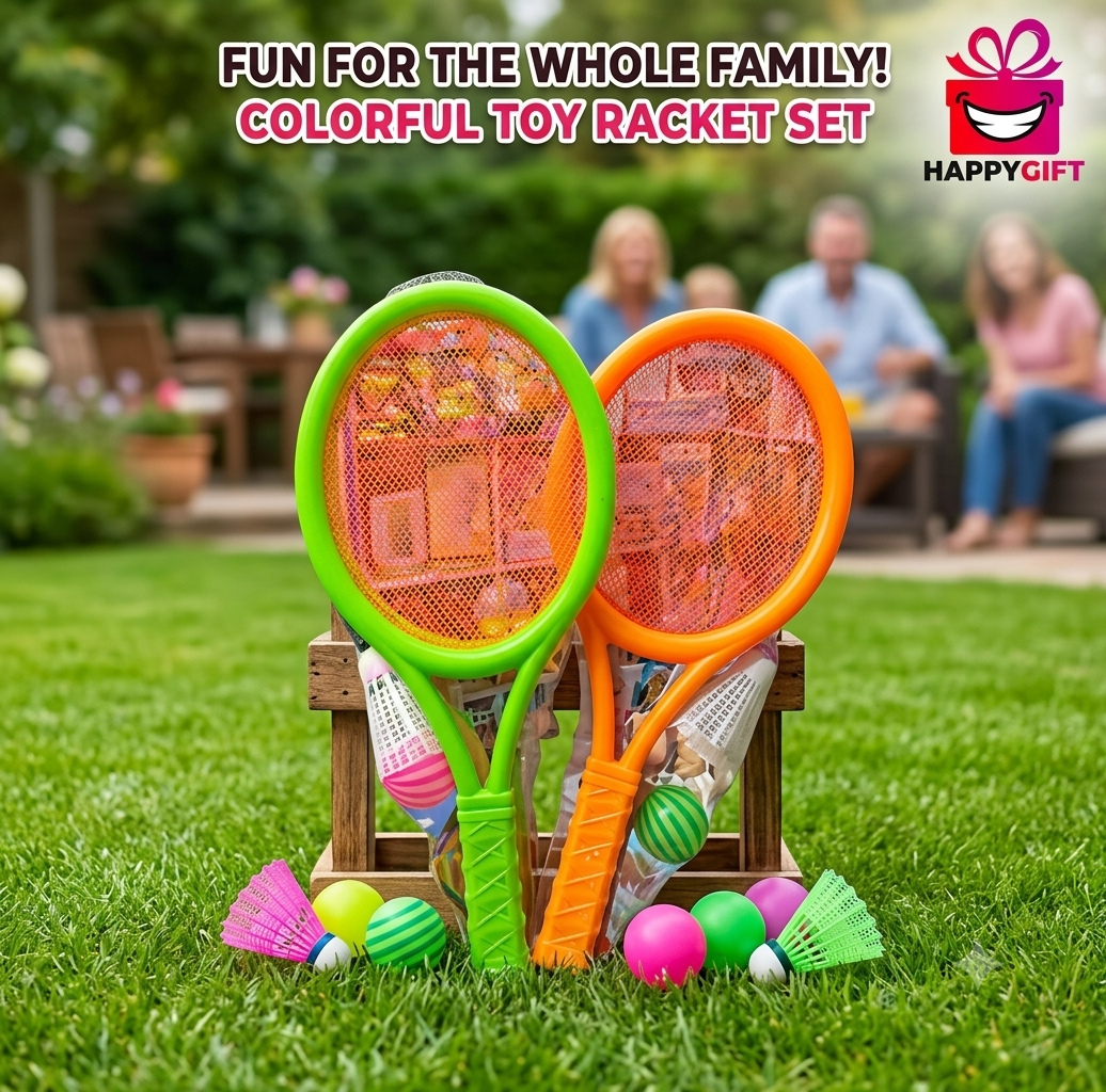 Kids’ Outdoor Sports Racket Kit | Active Fun by HappyGift