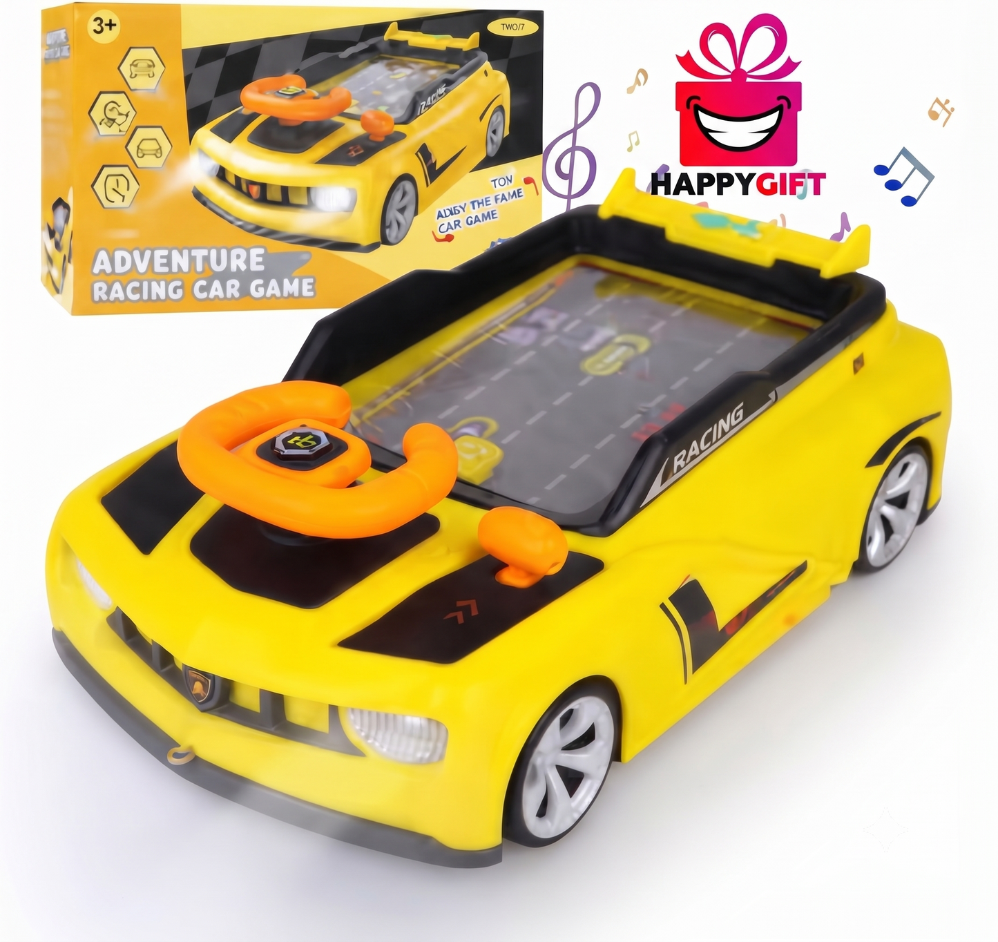 Kids Interactive Adventure Racing Car Game