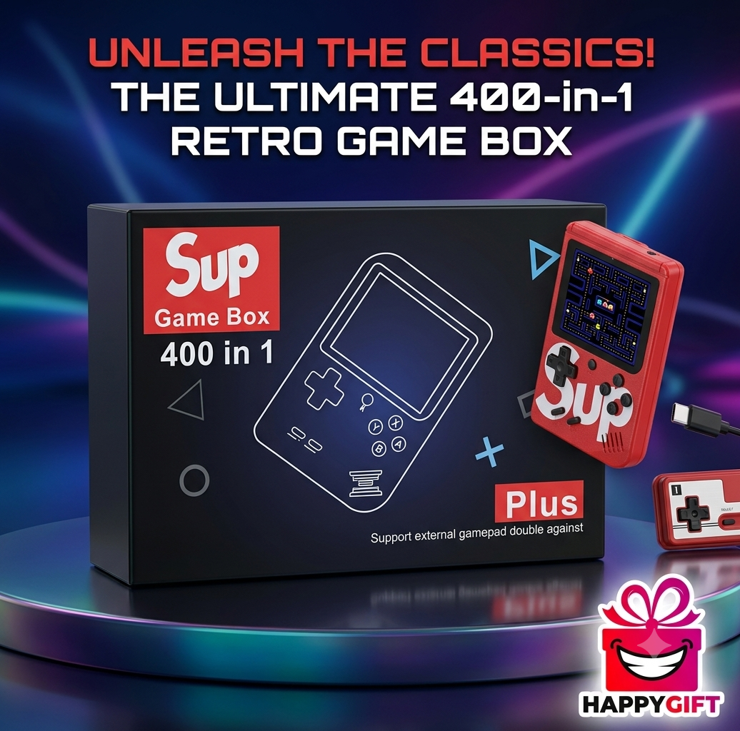 Unleash the Classics: Sup 400-in-1 Retro Game Box Plus