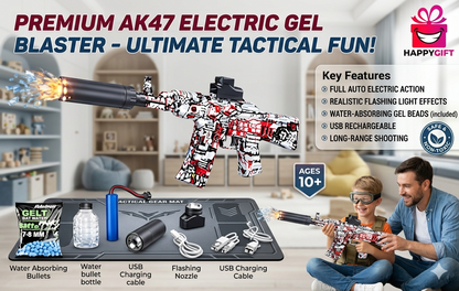 Elite AK47 Gel Bullet Blaster – High-Performance Outdoor Action Toy for Competitive Fun