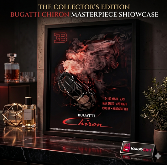 The Ultimate Bugatti Chiron Collector’s Masterpiece – Limited Edition Display