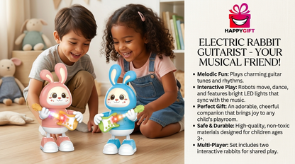 Meet the Musical Rabbit Guitarist – Your Child's New Best Friend!