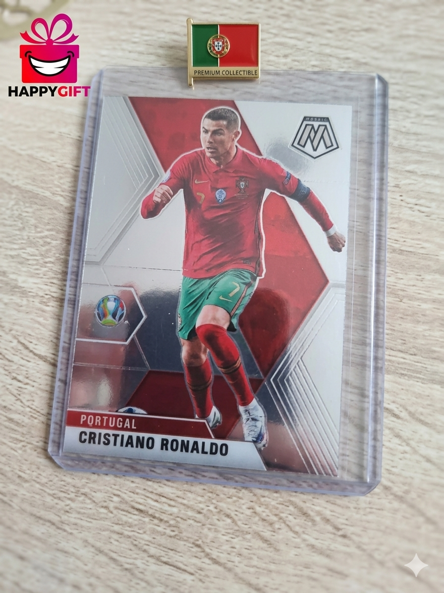Cristiano Ronaldo Portugal Mosaic Trading Card – Premium Collectible