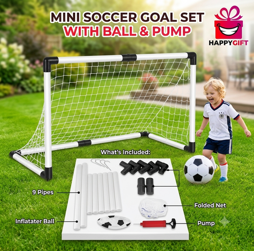 Ultimate Mini Soccer Goal Set – Easy Setup & Endless Fun for Kids