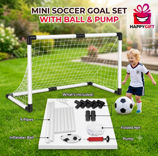 Ultimate Mini Soccer Goal Set – Easy Setup & Endless Fun for Kids