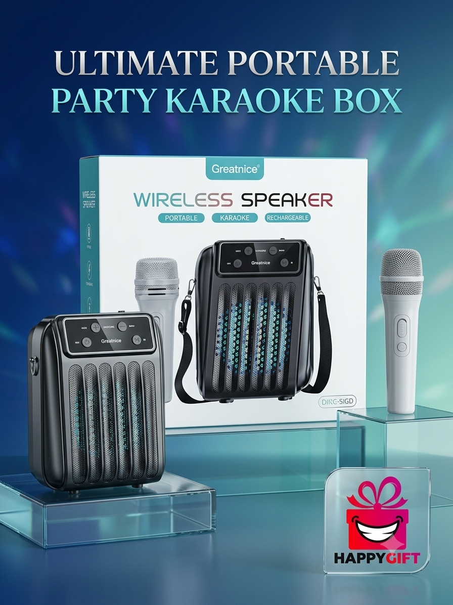 Ultimate Portable Party Karaoke Box: Bring the Fun Anywhere