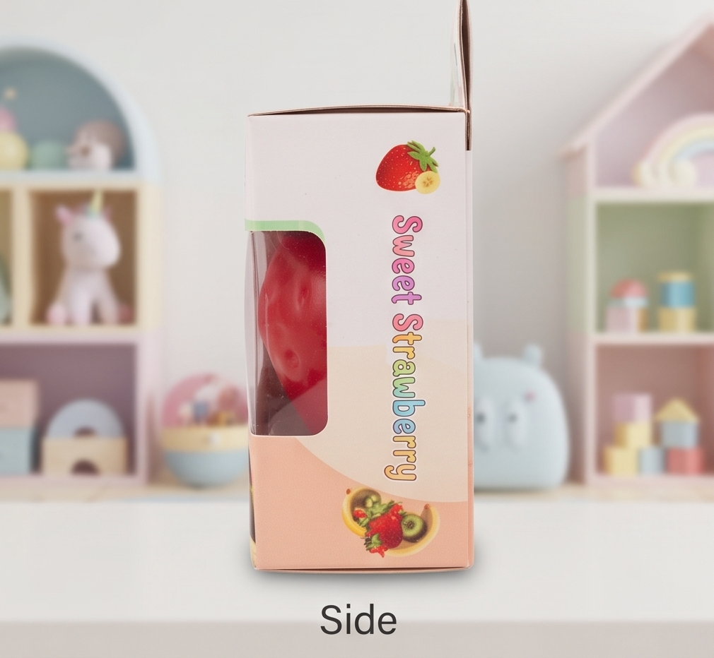 Sweet Strawberry Squeeze Fun! – Sensory Squishy Toy