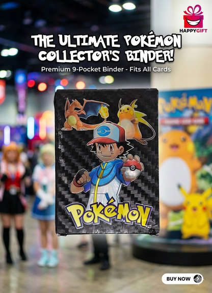 Premium Pokémon Trading Card Binders – Collect Them All in Style
