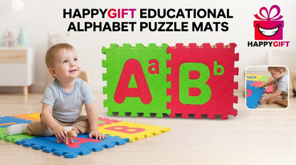 Versatile G & H Alphabet Puzzle Mats – Soft Foam Educational Tiles