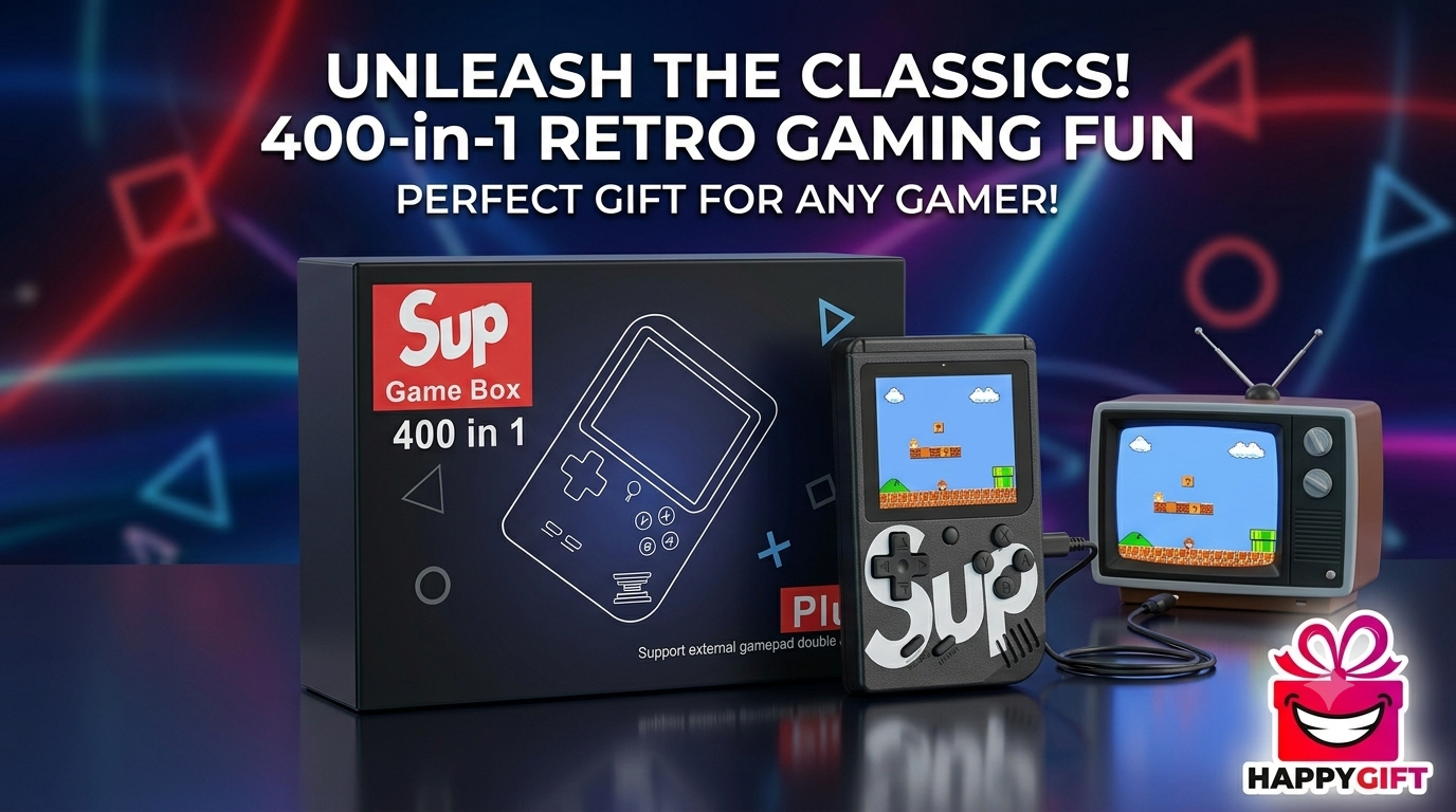 Unleash the Classics: Sup 400-in-1 Retro Game Box Plus