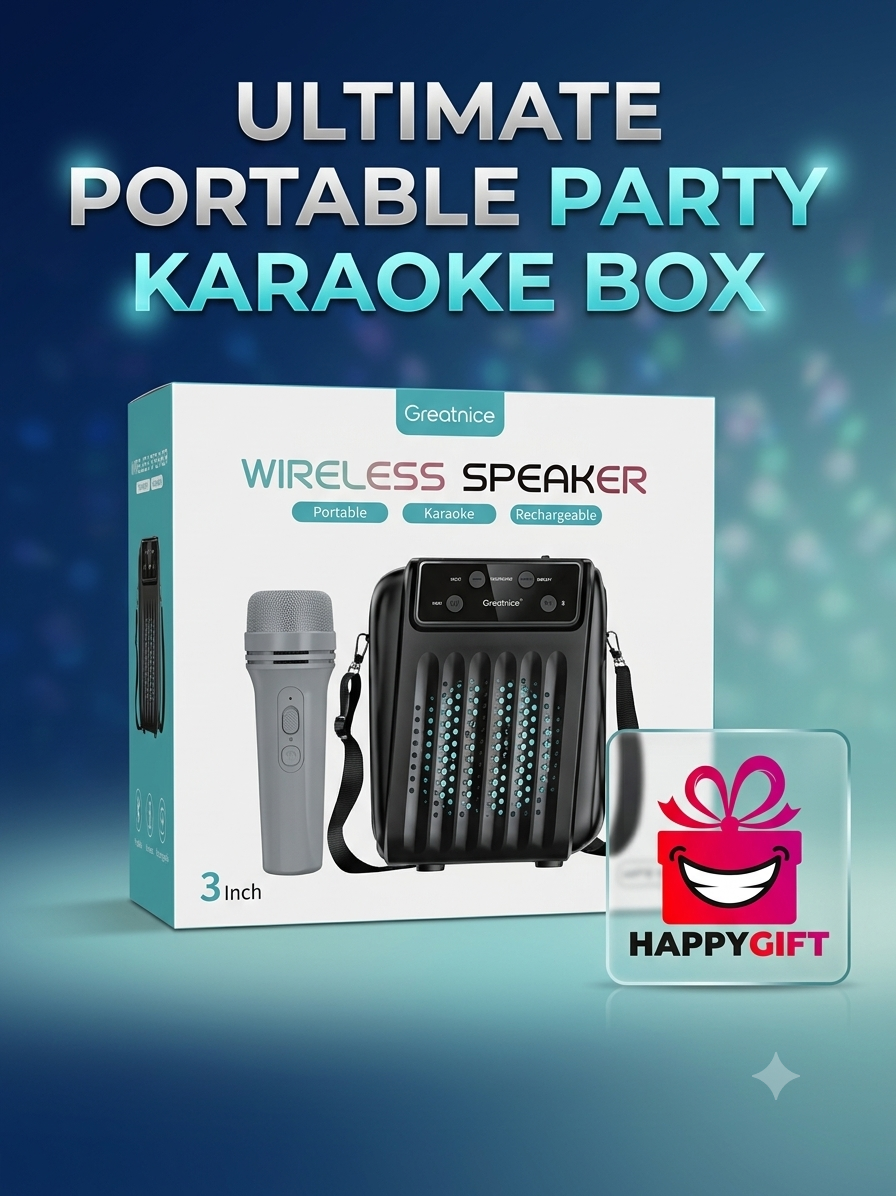 Ultimate Portable Party Karaoke Box: Bring the Fun Anywhere