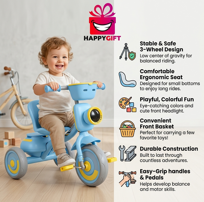 Kids' 3-Wheel Tricycle