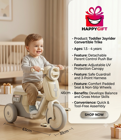 NLU CityRider Children’s Electric Balance Bike | Safe & Fun Ride-On for Toddlers (1-3 Years)