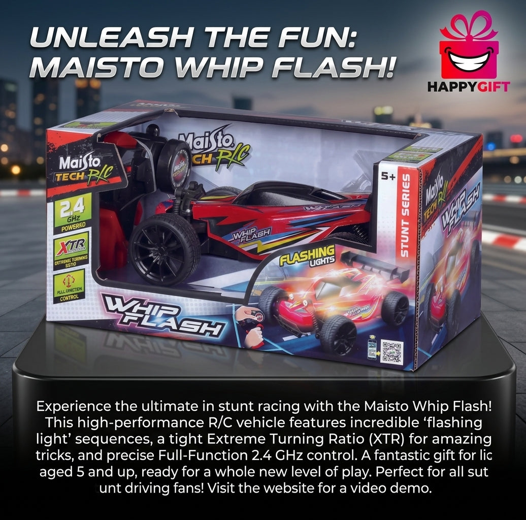 Maisto Tech R/C Whip Flash: Unleash the Stunt Power!