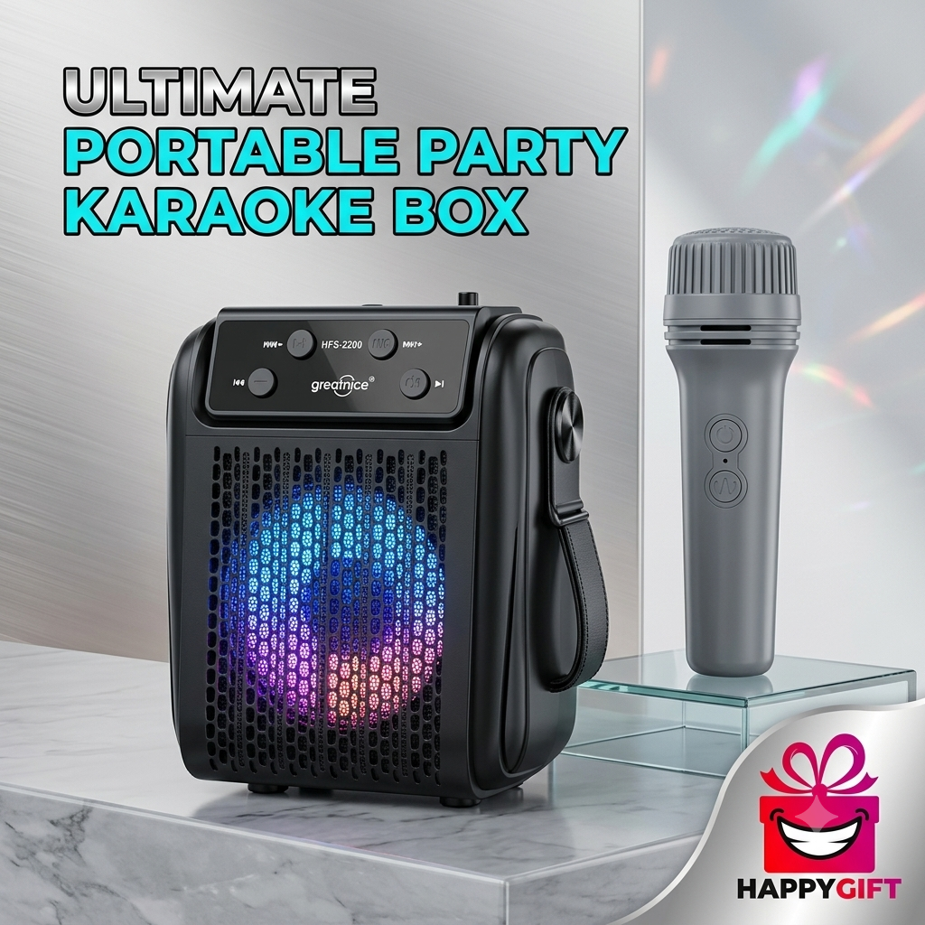 Ultimate Portable Party Karaoke Box: Bring the Fun Anywhere