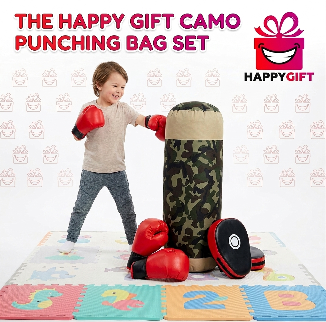 Premium Kids' Boxing Training Set – Complete 4-Piece Gear