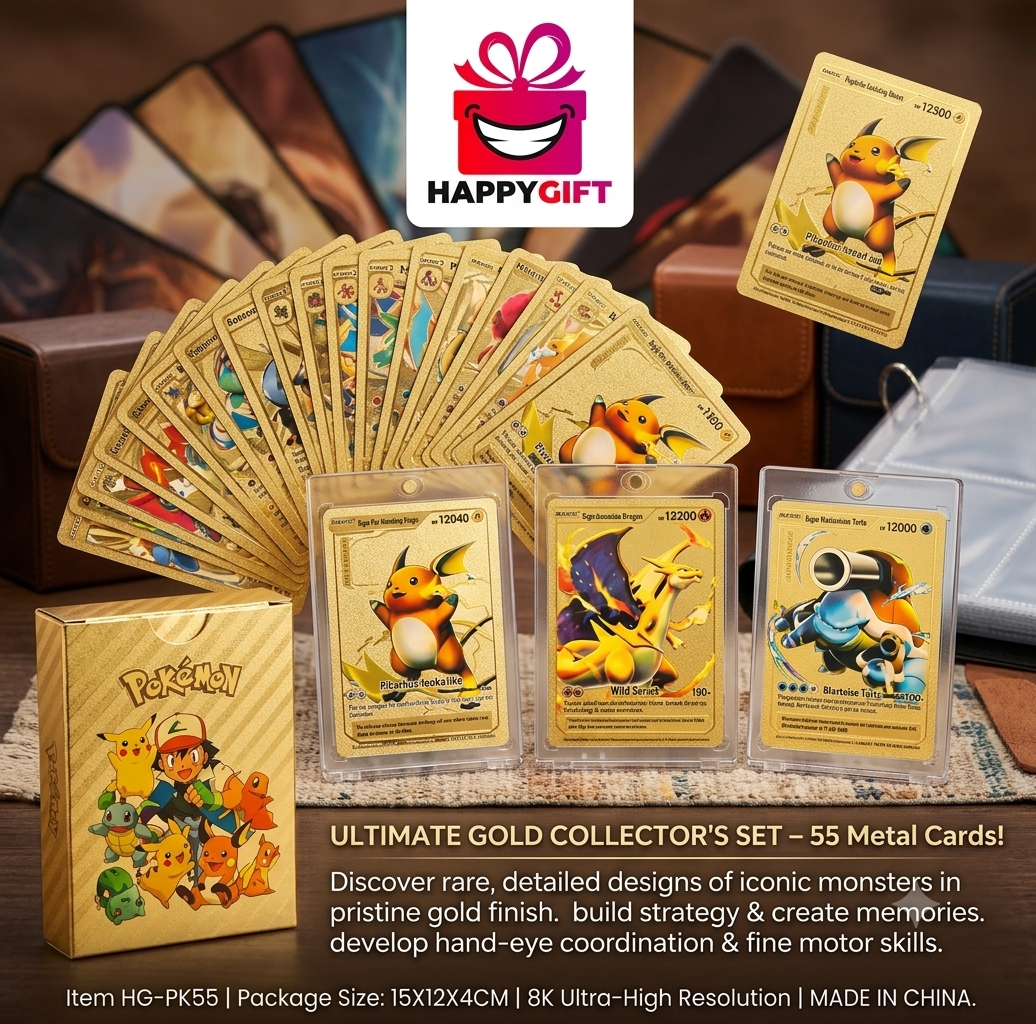 Ultimate 200+ Holofoil Pokémon Card Collector's Set – Charizard & Pikachu Included