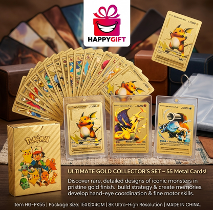 Ultimate 200+ Holofoil Pokémon Card Collector's Set – Charizard & Pikachu Included
