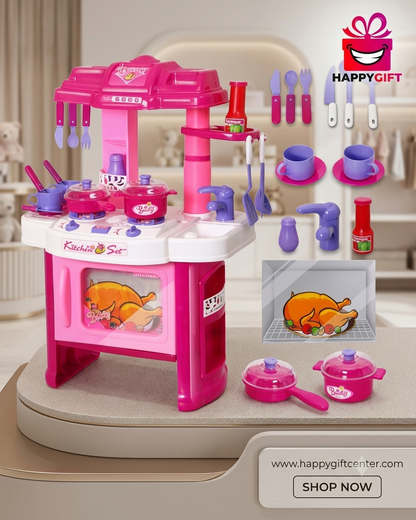 Little Chef Deluxe Kitchen Play Set – Imaginative Cooking Fun!