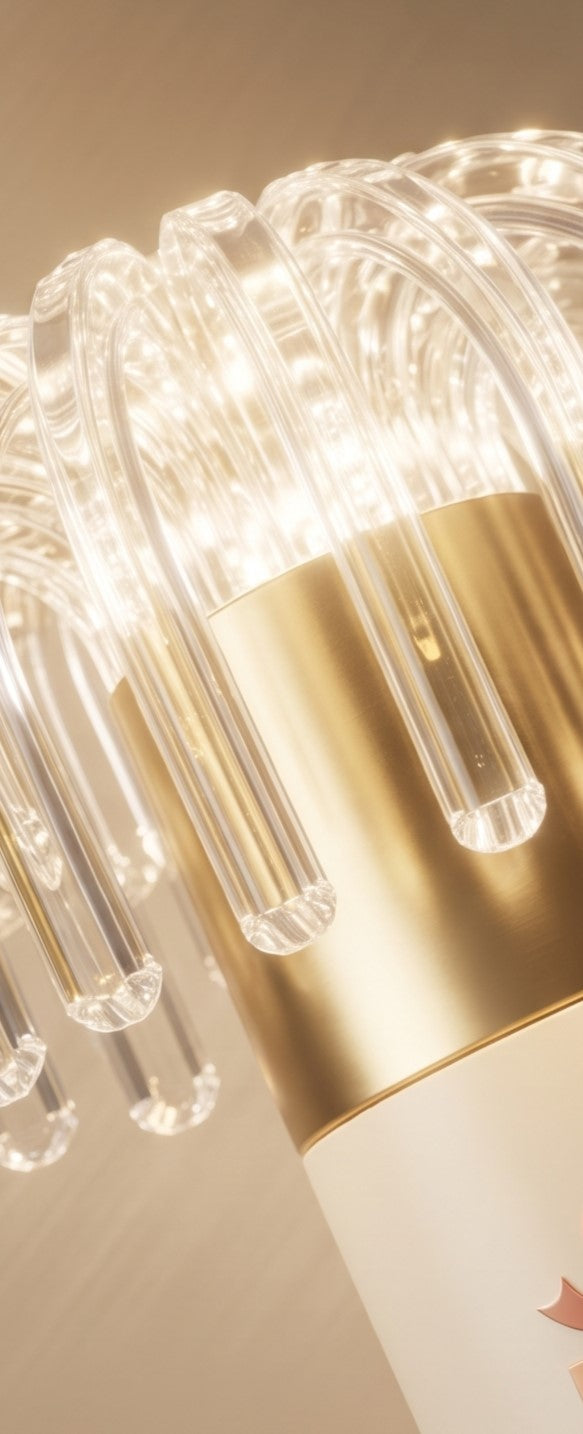 "The Glimmering Gift Collection: Premium Crystal & Gold Illumination"
