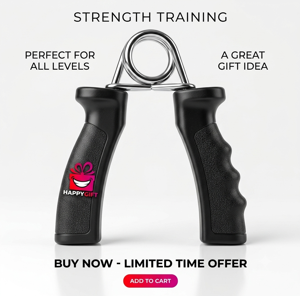 Premium Hand Gripper – Adjustable Strength Trainer for Fitness & Stress Relief