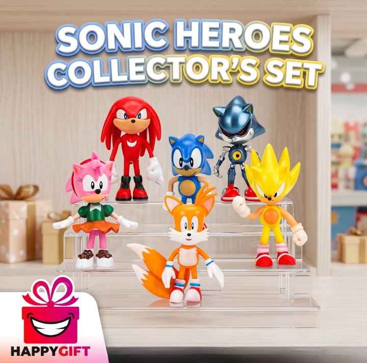 Sonic Heroes Deluxe Collectible Figure Set – The Ultimate Fan Adventure!