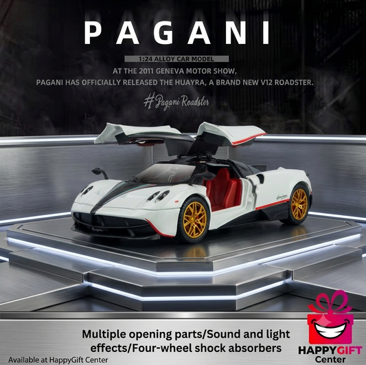 1/24 Scale Pagani Huayra Roadster – Collector’s Die-Cast Model