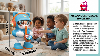 Rockin' Saxophone Bear – The Ultimate Musical Playmate!