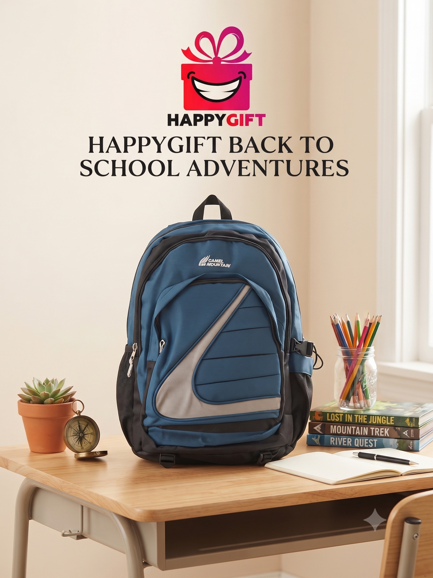 Back to School Adventures: Durable & Stylish Student Backpack